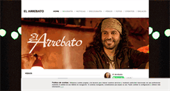 Desktop Screenshot of elarrebato.es